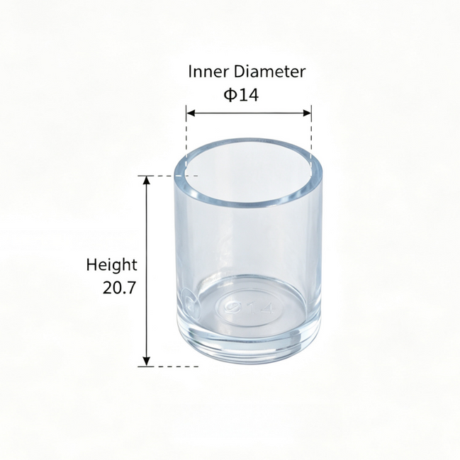 Clear Silicone Chair Leg Protectors – Round Legs