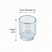Clear Silicone Chair Leg Protectors – Round Legs