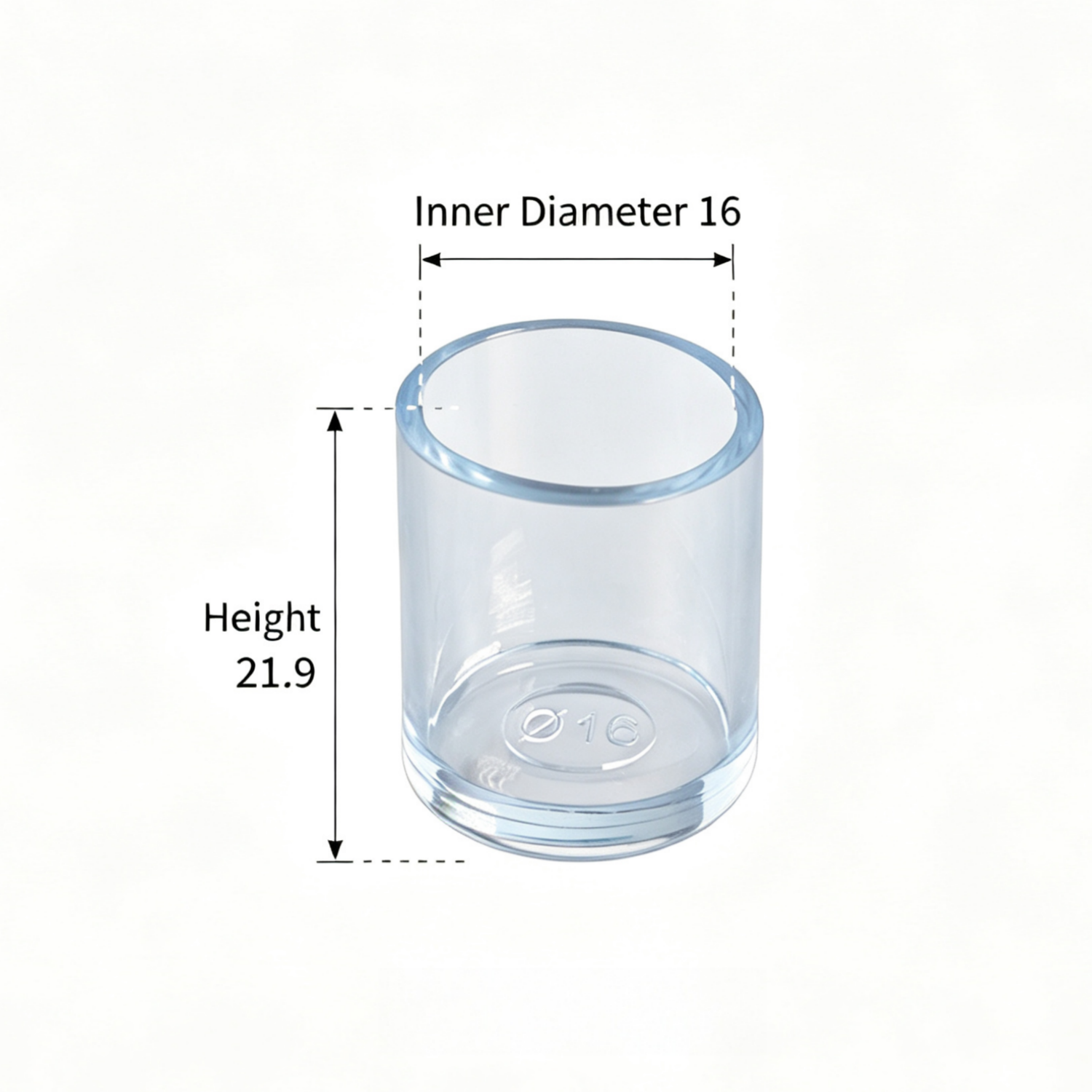 Clear Silicone Chair Leg Protectors – Round Legs
