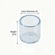 Clear Silicone Chair Leg Protectors – Round Legs