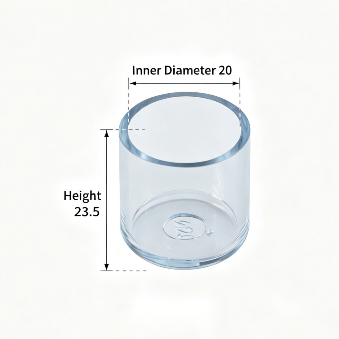 Clear Silicone Chair Leg Protectors – Round Legs