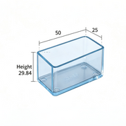 Clear Silicone Chair Leg Protectors – Rectangular Legs