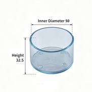 Clear Silicone Chair Leg Protectors – Round Legs