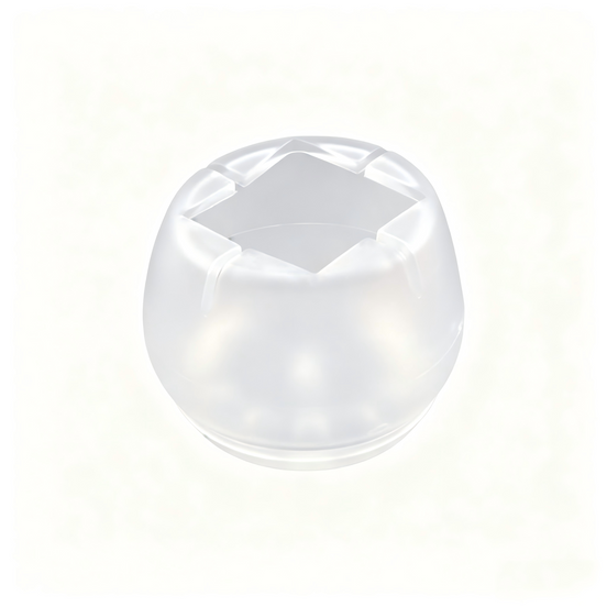Clear Silicone Chair Leg Protectors – Round or Square Legs