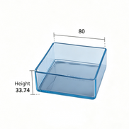 Clear Silicone Furniture Leg Protectors – Square Legs