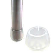 Clear Silicone Furniture Leg Protectors – Round Legs