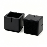 Silicone Chair Leg Protectors with Felt – Square Legs