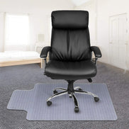 Clear Office Chair Mat for Carpet Non-Slip Studded Back – 120 × 90 cm