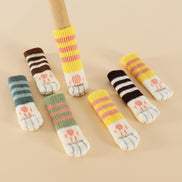 Knitted furniture leg socks