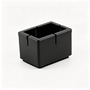 Silicone Chair Leg Protectors with Felt – Rectangular Legs
