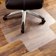 Clear office chair mat
