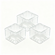 Clear Silicone Furniture Leg Protectors – Square Legs