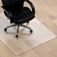 Clear office chair mat