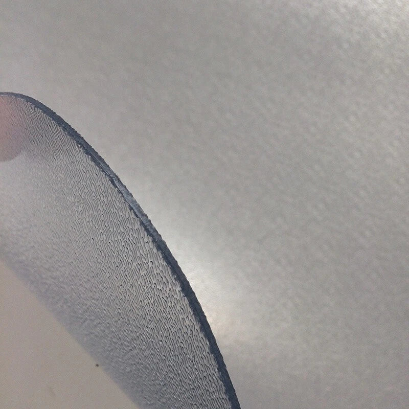Clear office chair mat